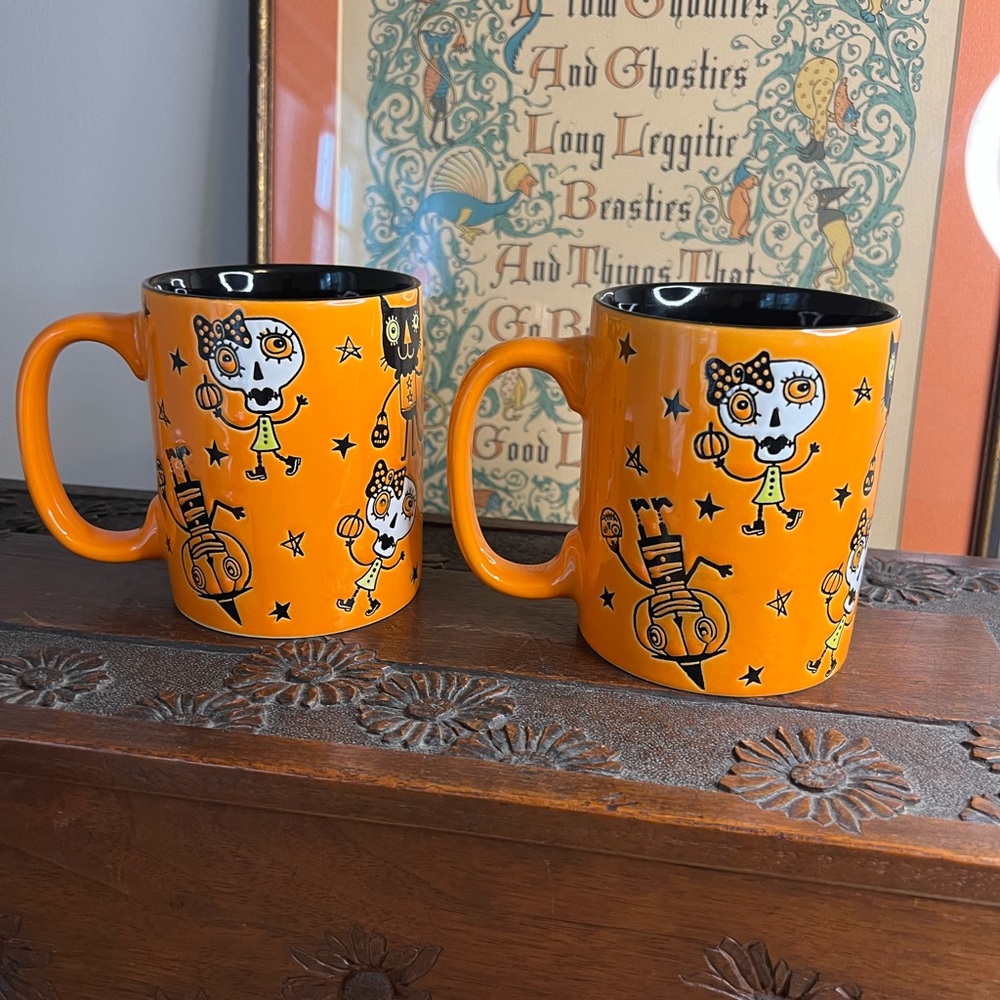 Spectrum Designz Halloween mug set Whimsical Halloween Decor